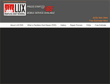 Tablet Screenshot of luxpdr.com